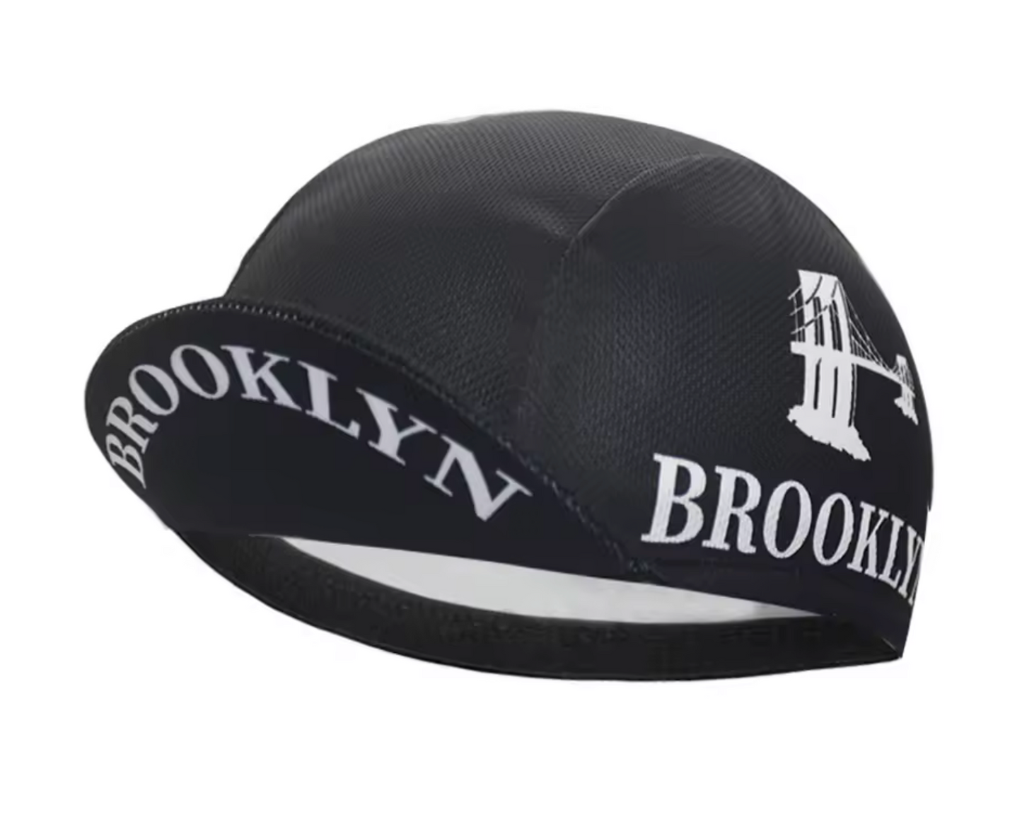 Casquette classique vintage cycliste - BROOKLYN Noire - Vintage Cycling