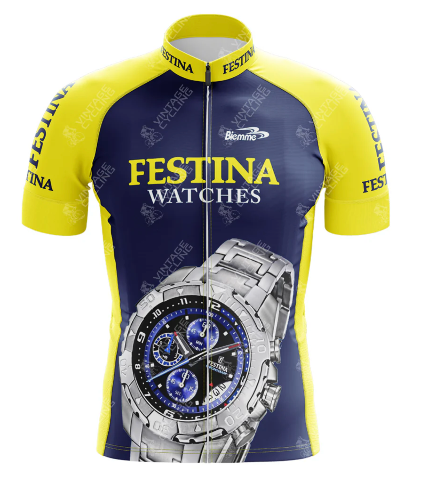 Maillot Classique Retro Cycling Festina - Vintage Cycling