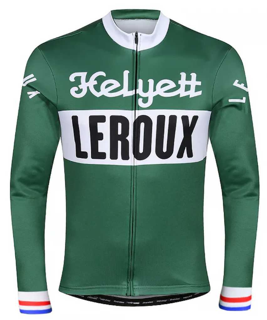 Maillot vintage manches longues Helyett–Leroux – Élégance du