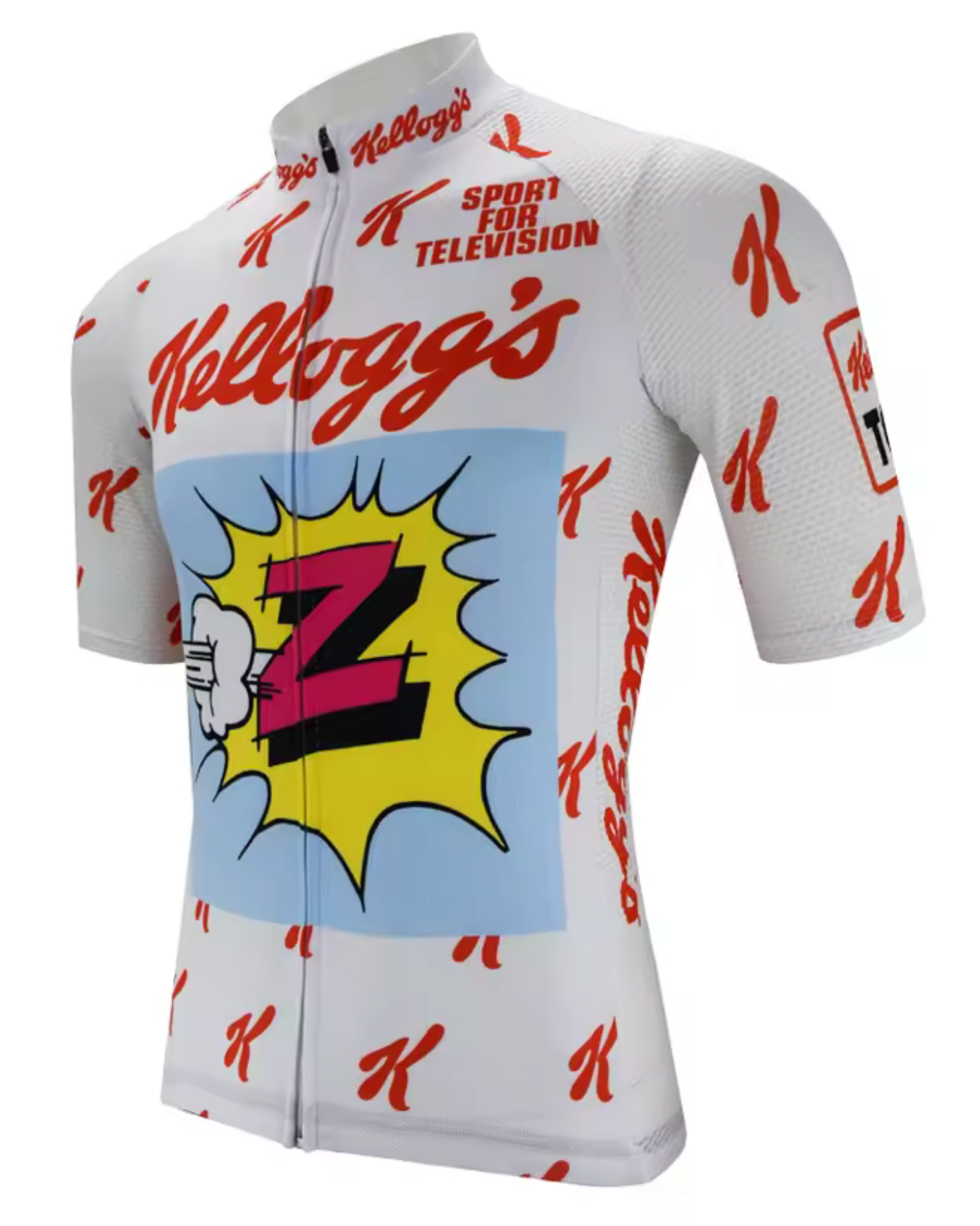 maillot cycliste vintage-manches longues-taille 4 maillot cycliste vintage-manches longues-taille 4