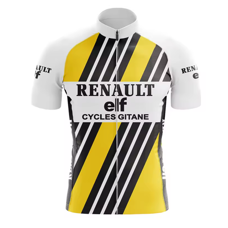 Maillot Classique Vintage Renault Elf - Vintage Cycling