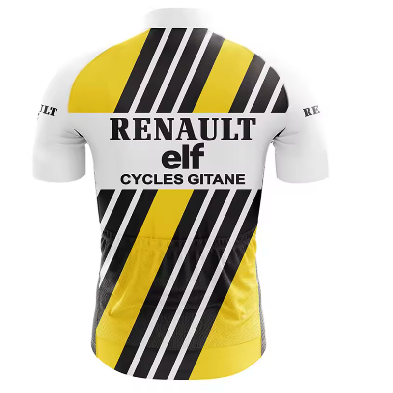 Maillot Classique Vintage Renault Elf (dos) - Vintage Cycling
