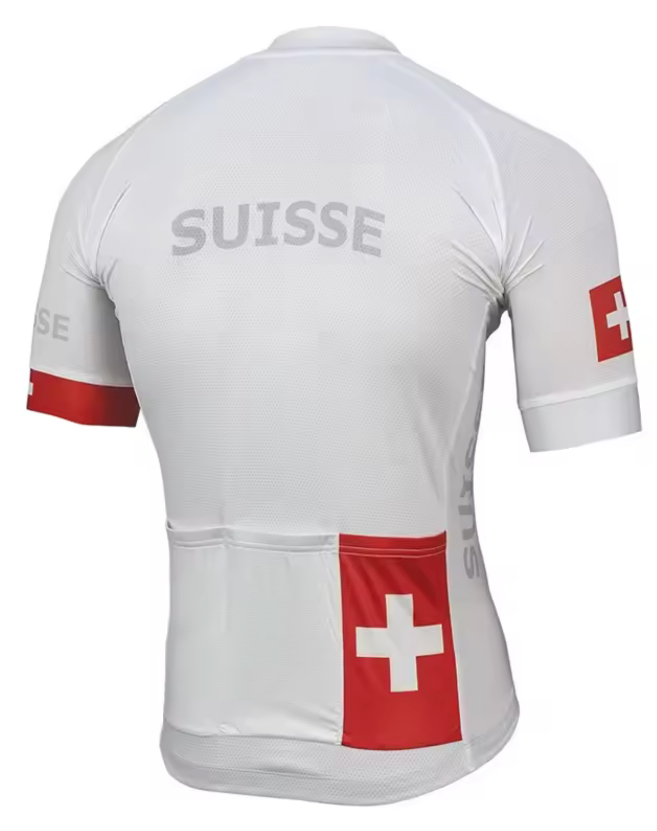 Maillot Cyclisme Classique Suisse 2 (dos) - Vintage Cycling