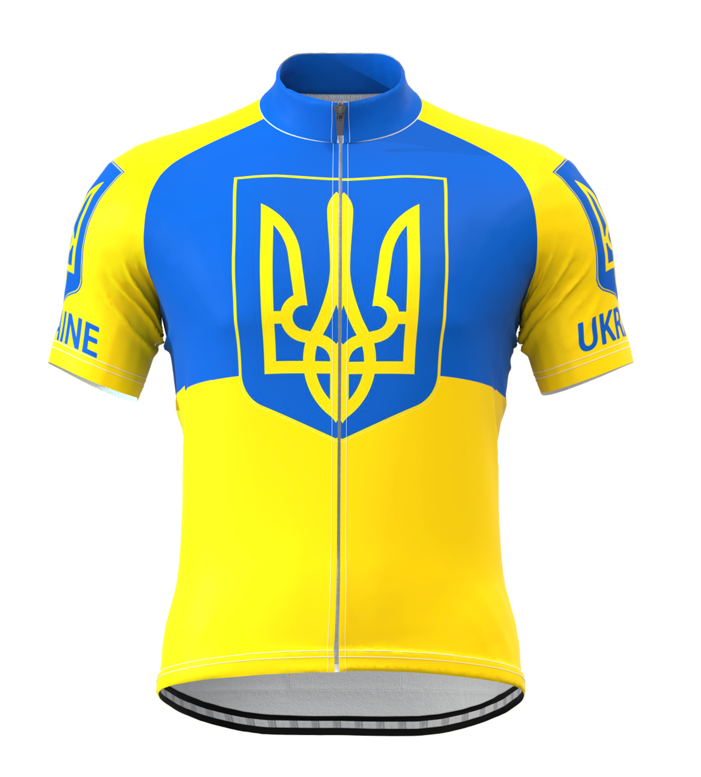 Maillot Cycliste Ukraine 2 - Vintage Cycling