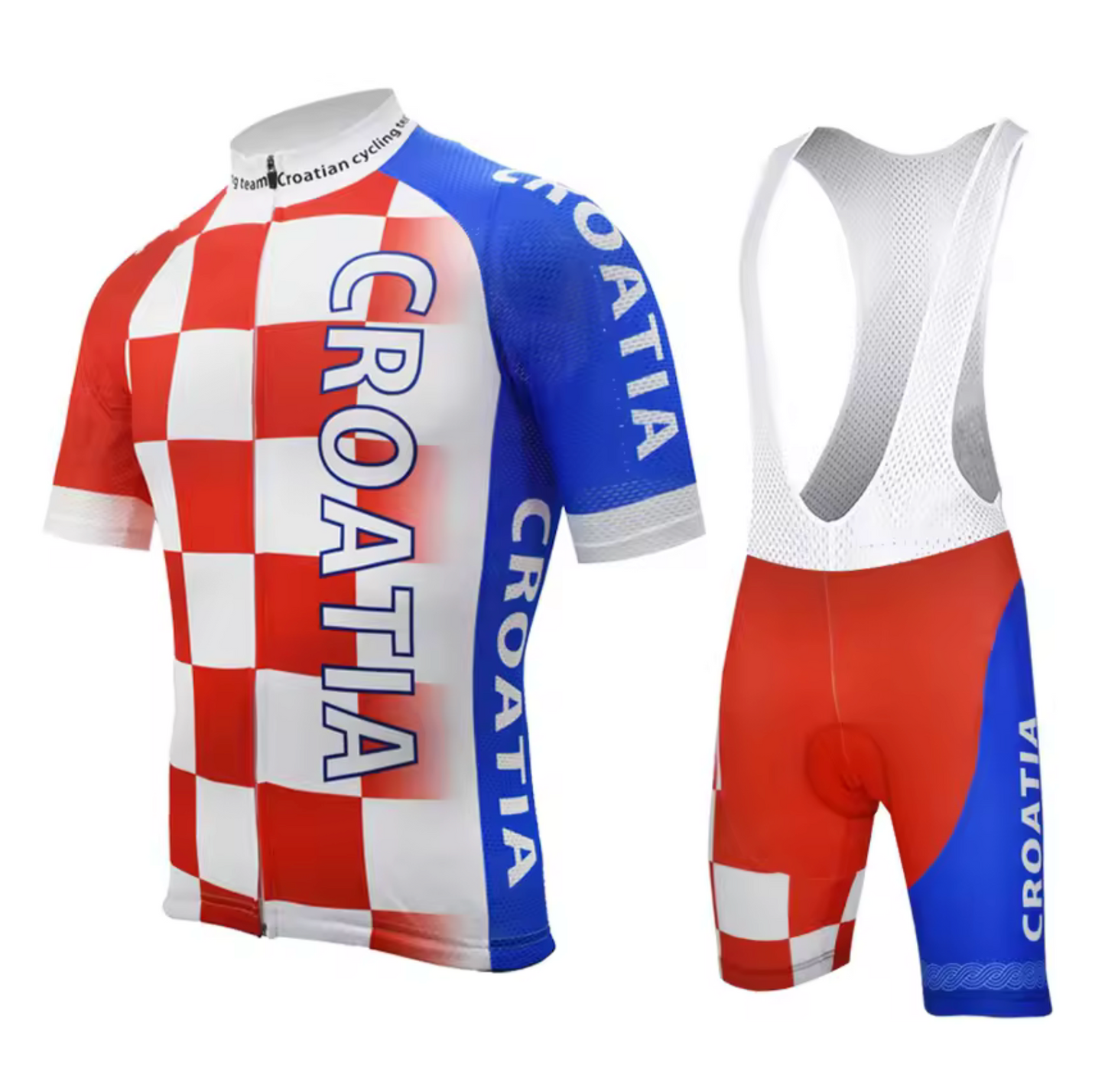 Maillot Cycliste et cuissard Croatie - Vintage Cycling
