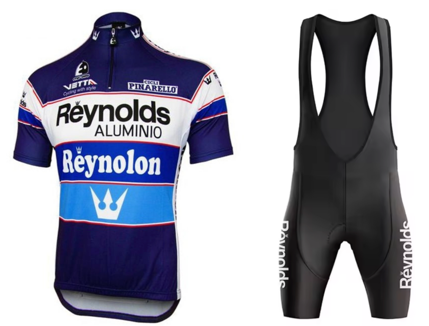 Maillot et Cuissard Classique Retro Cycling Reynolds - Vintage Cycling