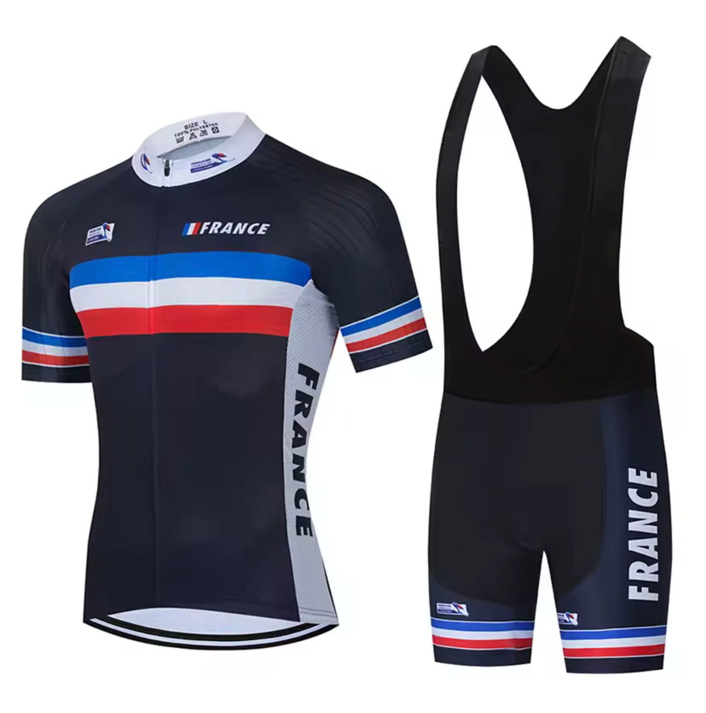 Maillot et Cuissard Cycliste France - Vintage Cycling