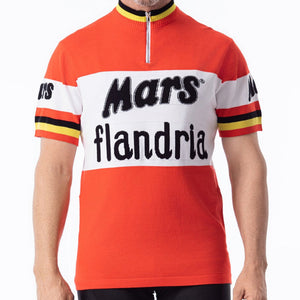 Maillot en Laine Classique Retro Cycling Mars - Vintage Cycling