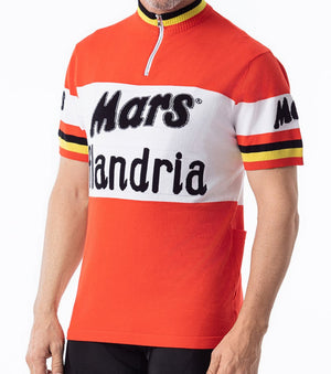 Maillot en Laine Classique Retro Cycling Mars - Vintage Cycling