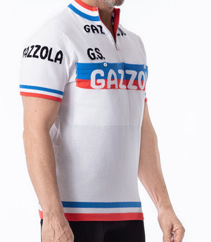 Maillot en Laine Classique Retro Cycling Gazzola - Vintage Cycling