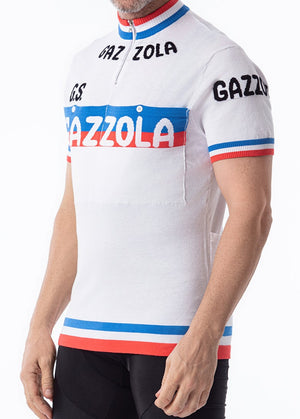 Maillot en Laine Classique Retro Cycling Gazzola - Vintage Cycling