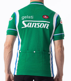 Maillot en Laine Classique Retro Cycling Sanson - Vintage Cycling