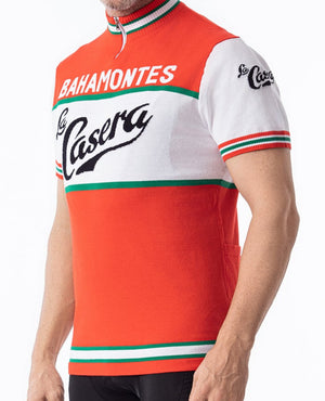 Maillot en Laine Classique Retro Cycling La Casera - Vintage Cycling