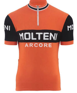 Maillot en Laine Classique Retro Cycling Molteni - Vintage Cycling
