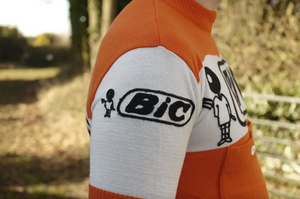 Maillot en Laine Classique Retro Cyclisme BIC - Vintage Cycling