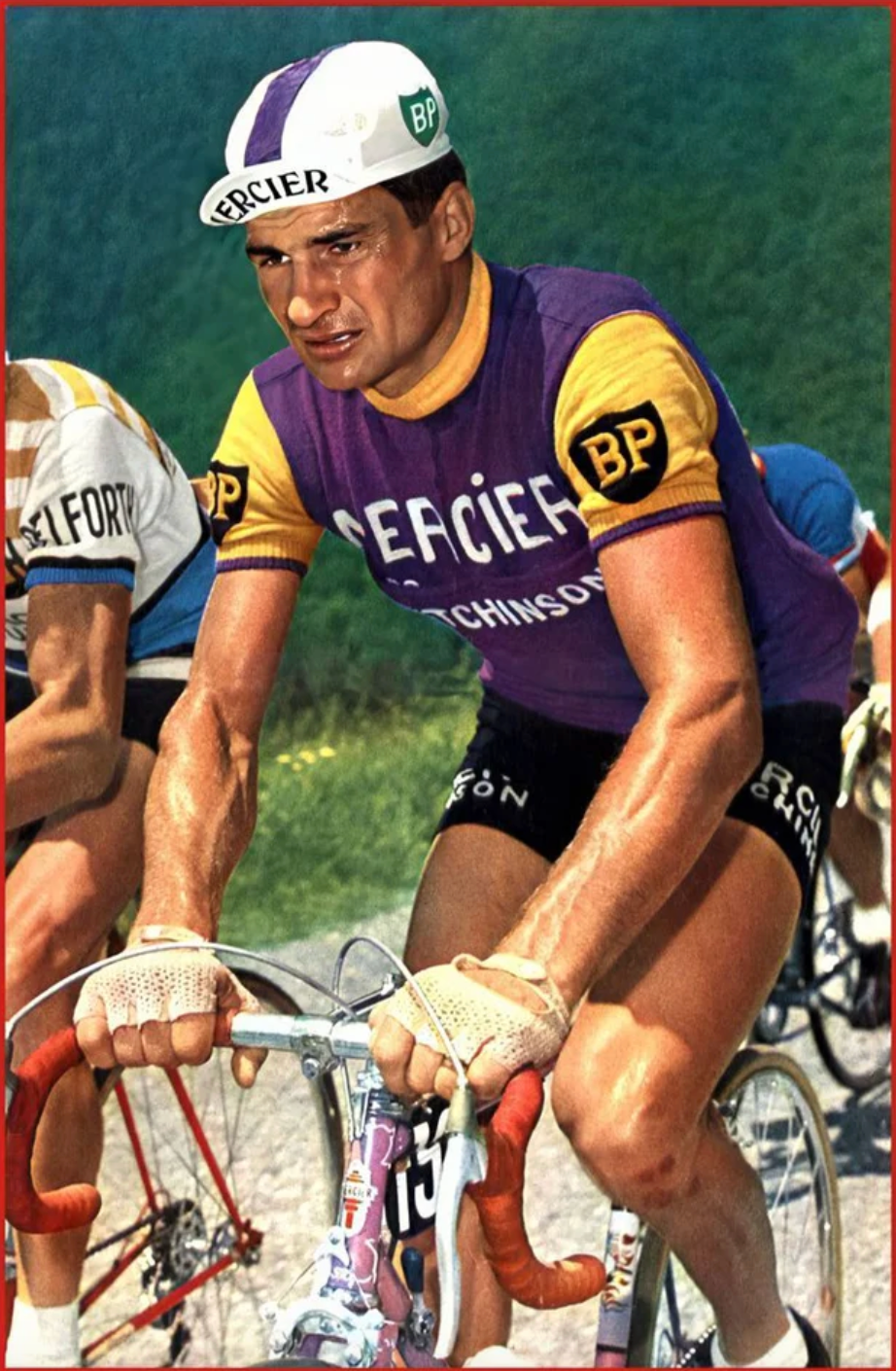 Maillot en Laine Classique Retro Cycling Mercier Hutchinson - Vintage Cycling