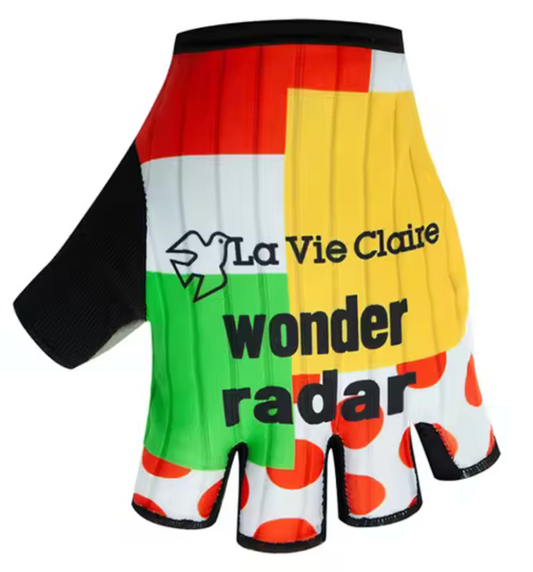Gants Classique Retro Cycling La Vie Claire Wonder Radar - Vintage Cycling