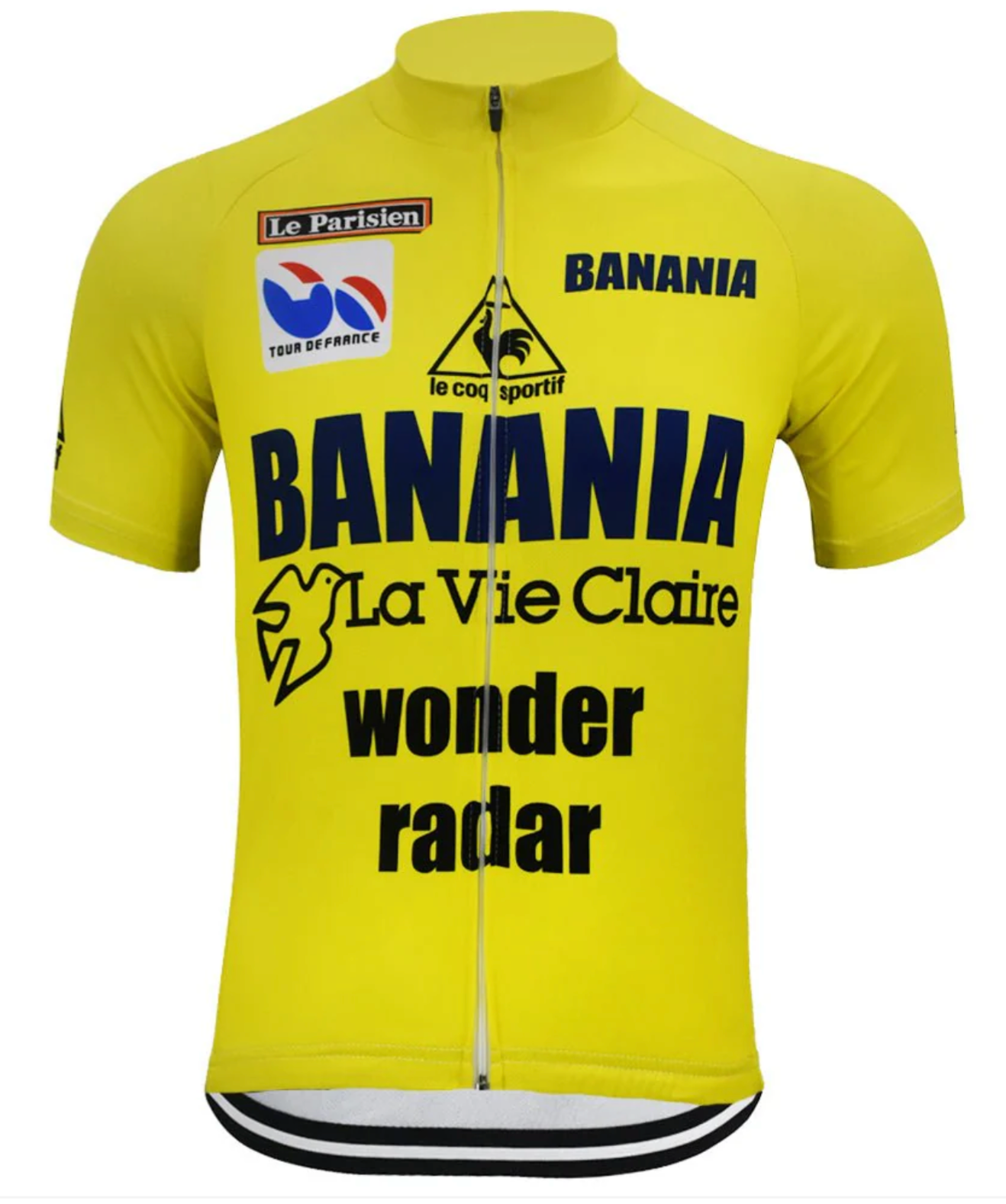 Maillot Classique Vintage Banania La Vie Claire - Vintage Cycling
