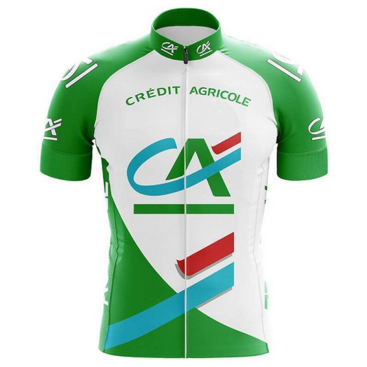 Maillot Classique Vintage Crédit Agricole - Vintage Cycling