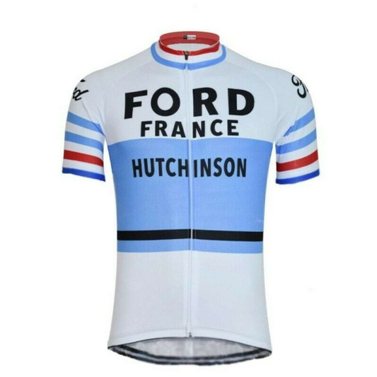 Maillot Classique Vintage Ford France Hutchinson - Vintage Cycling