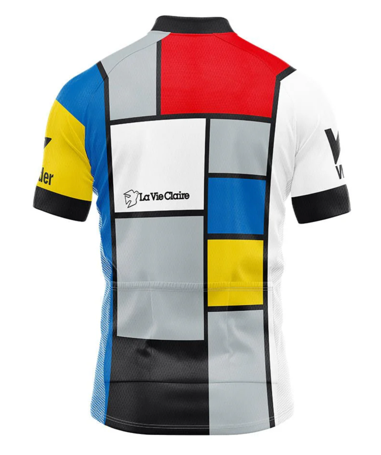 Maillot Classique Vintage La Vie Claire (dos) - Vintage Cycling