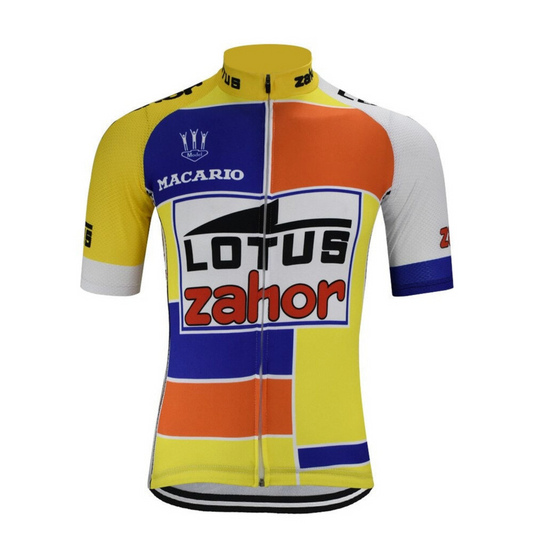 Maillot Classique Vintage Lotus Zahor - Vintage Cycling