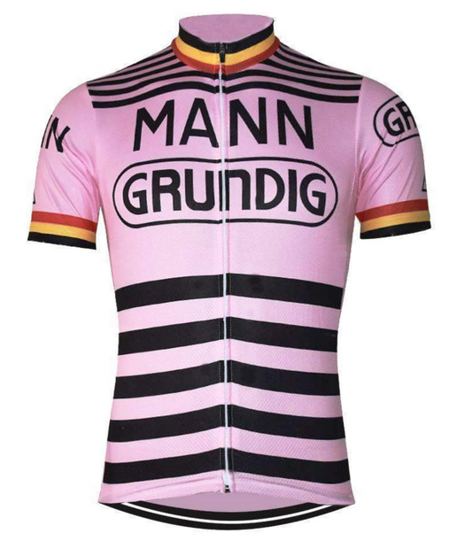 Maillot Classique Vintage Mann Grundig - Vintage Cycling