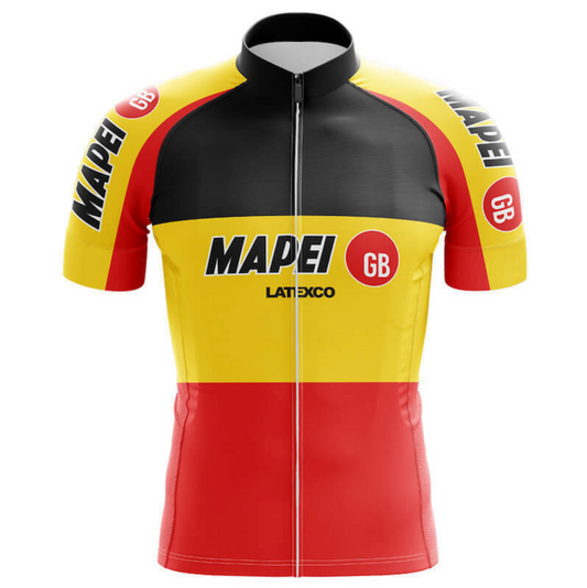 Maillot Classique Vintage Mapei GB Latexco - Vintage Cycling