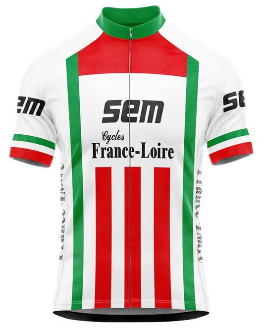 Maillot Classique Vintage Sem-France Loire - Vintage Cycling