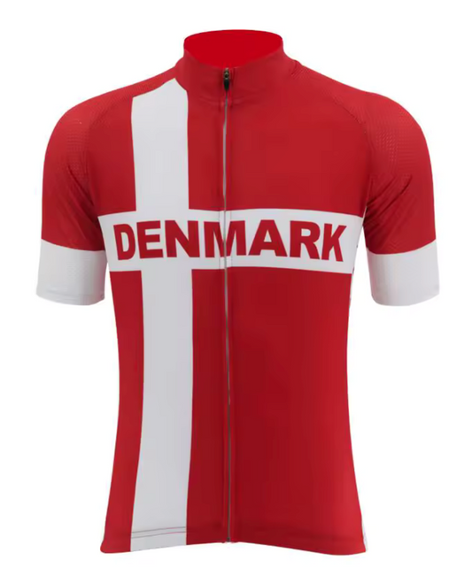 Maillot Cycliste Danemark  - Vintage Cycling