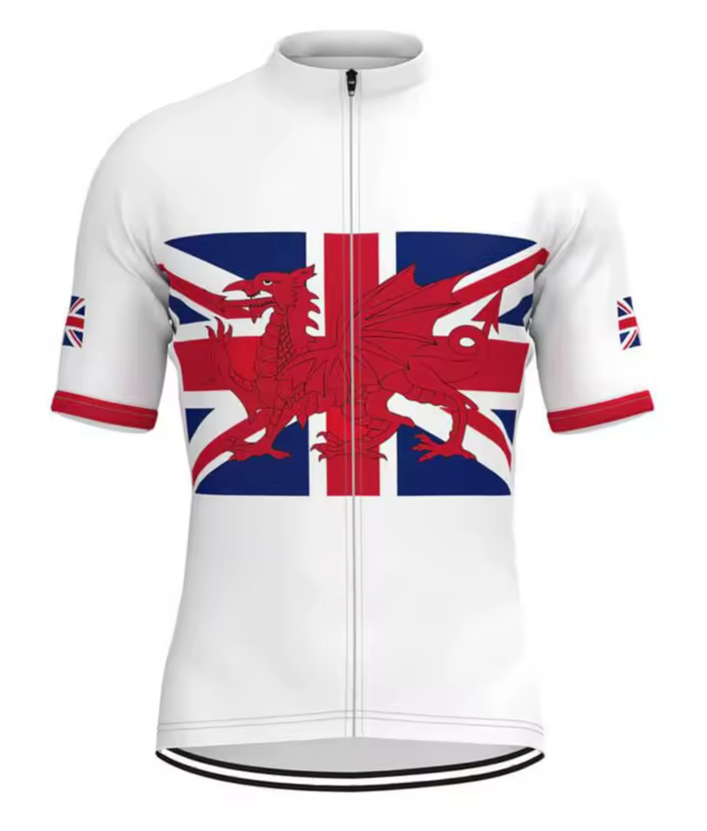 Maillot Cycliste Pays de Galles 2 - Vintage Cycling