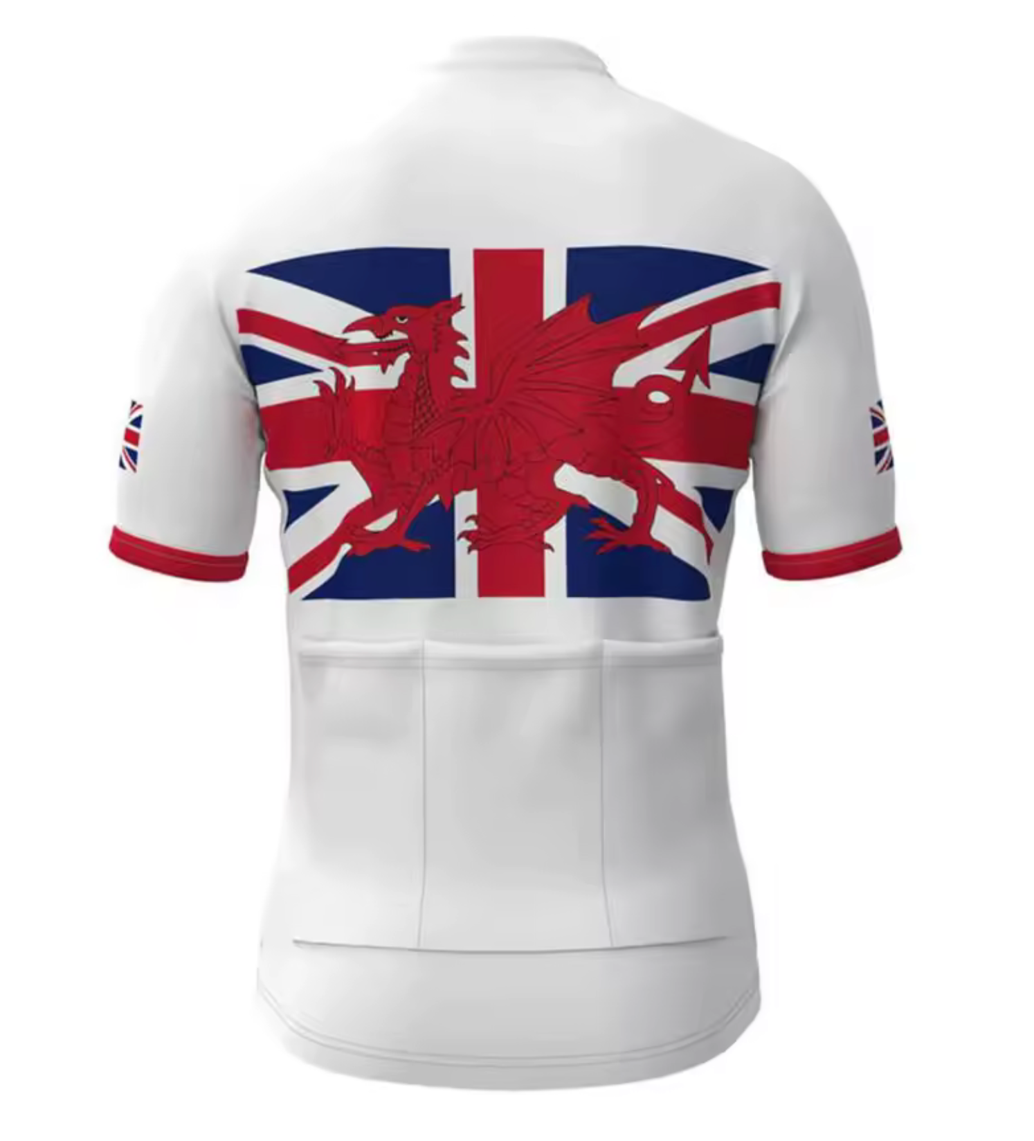 Maillot Cycliste Pays de Galles 2 (dos) - Vintage Cycling