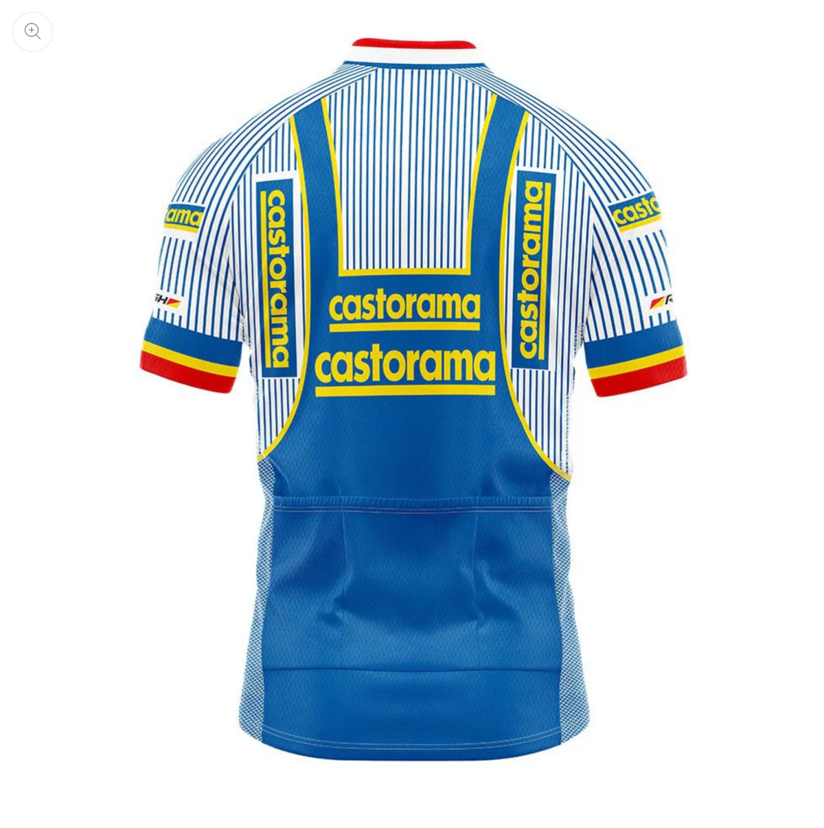 Maillot De Cyclisme Vintage Nalini Castorama - Taille XXXL - Occasion