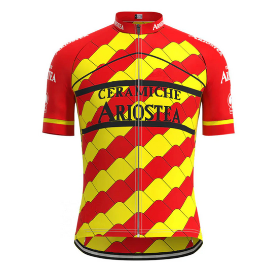 Maillot Cycliste Vintage Ceramiche Ariostea - Vintage Cycling