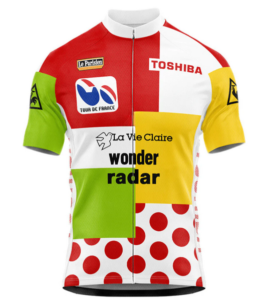 Maillot Cycliste Vintage combiné – Tour de France 1985 - Vintage Cycling