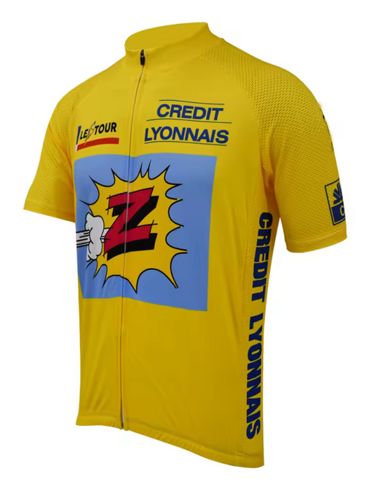Maillot Jaune Vintage Classique Z - Vintage Cycling