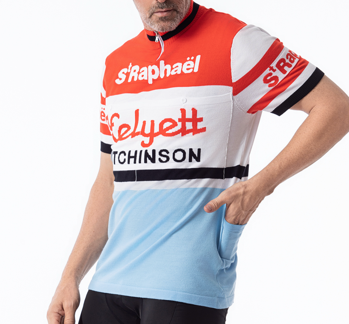 Maillot cycliste A.C TREMBLAY LA ROCHE PERNEL vintage jersey shirt