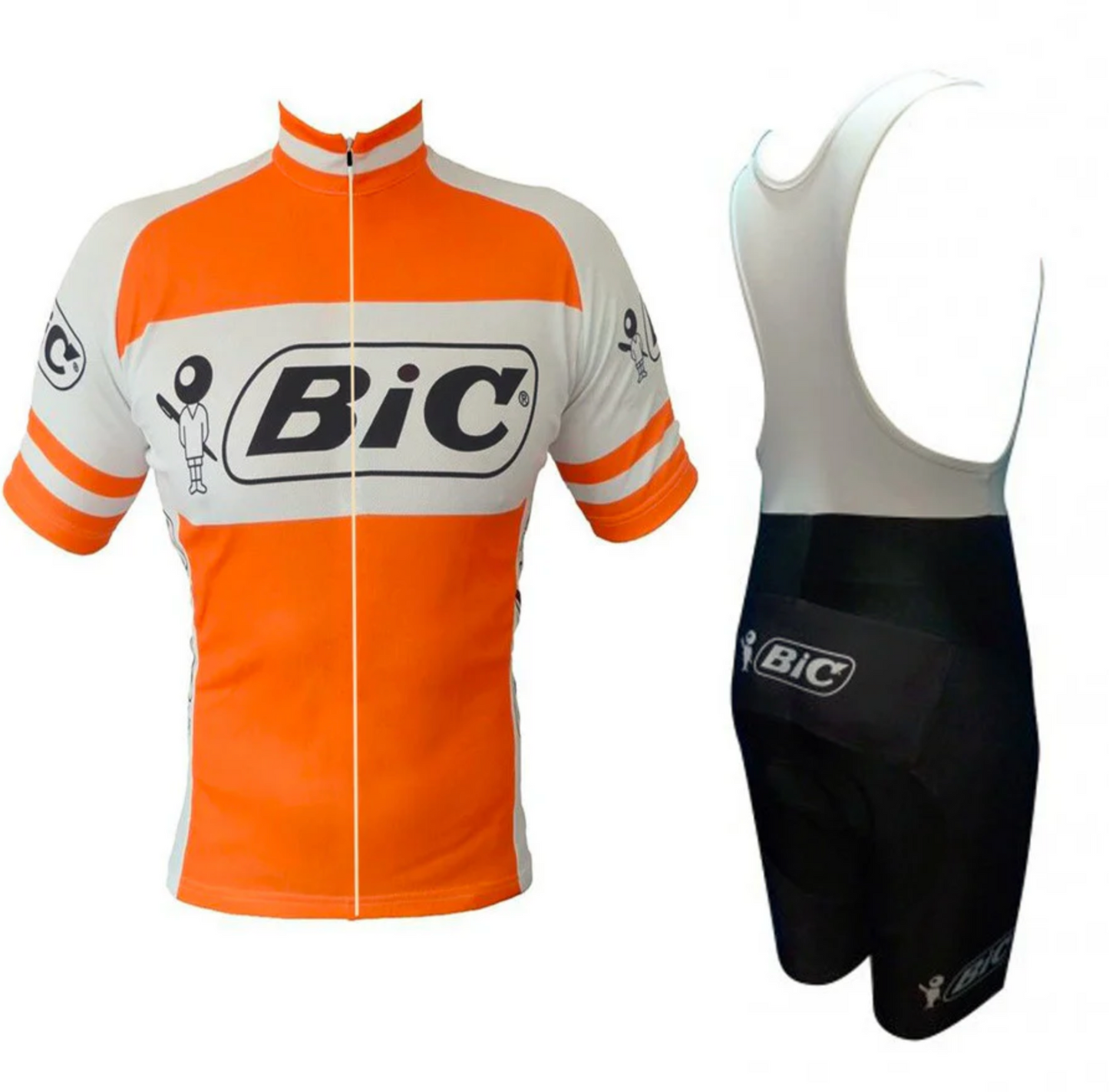 Maillot et Cuissard Classique Retro BIC Cyclisme - Vintage Cycling