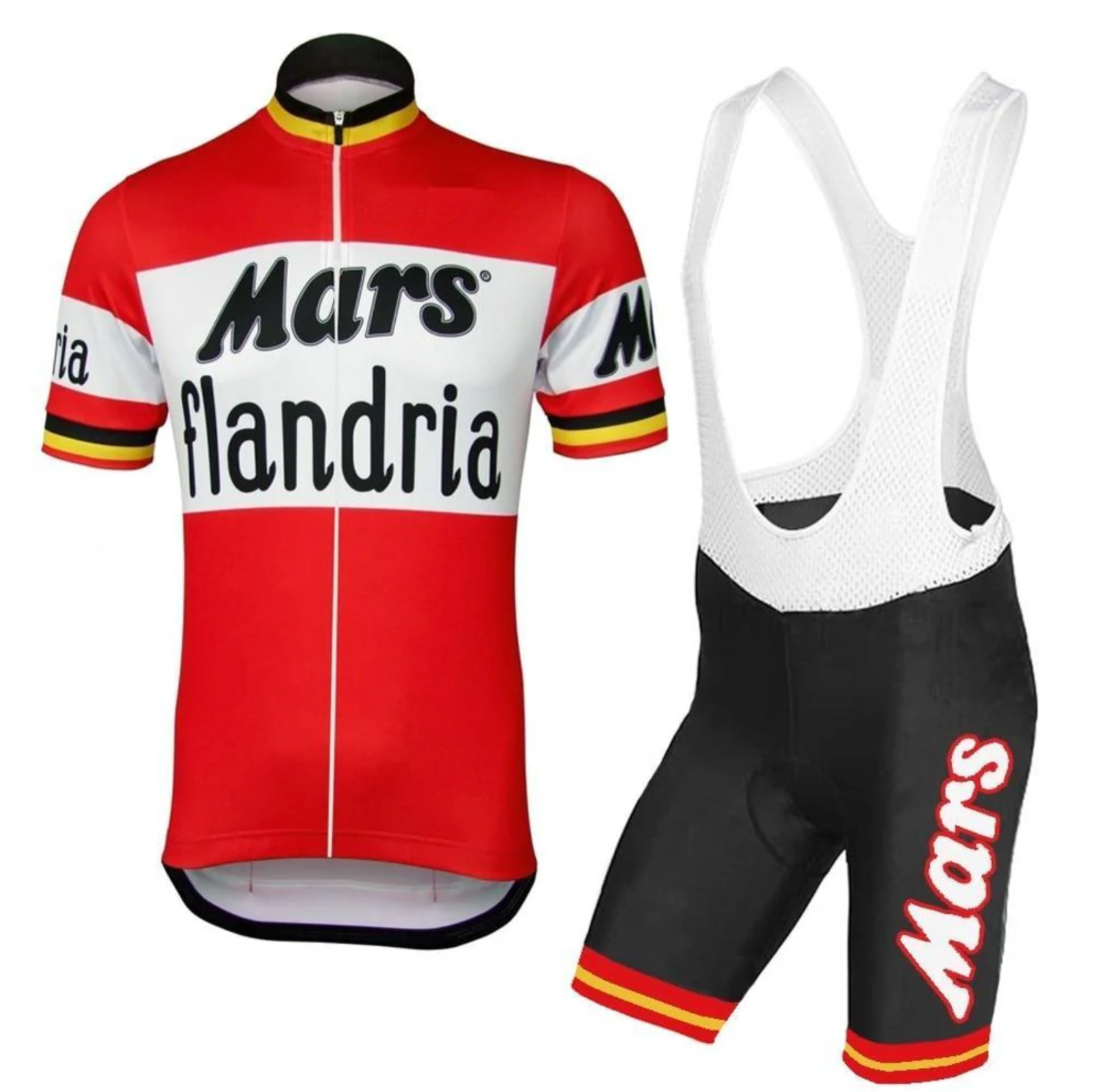 Maillot et Cuissard Classique Vintage Mars Cycling - Vintage Cycling