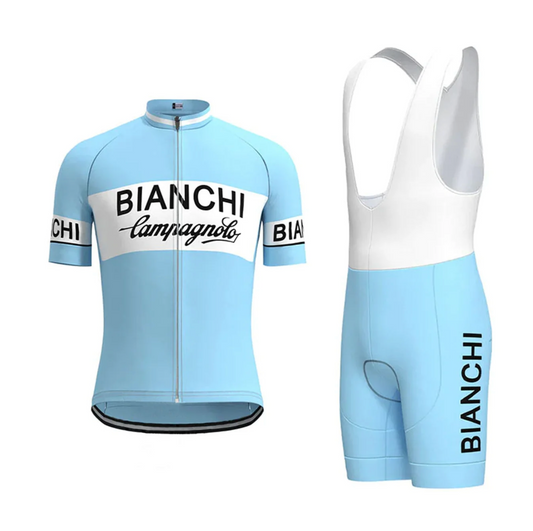 Maillot et Cuissard Cycliste Vintage Bianchi - Vintage Cycling