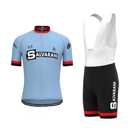 Maillot et Cuissard Cycliste Vintage Salvarani - Vintage Cycling