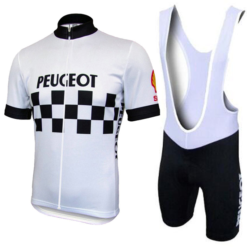 Maillot et Cuissard Classique Vintage Peugeot - Vintage Cycling