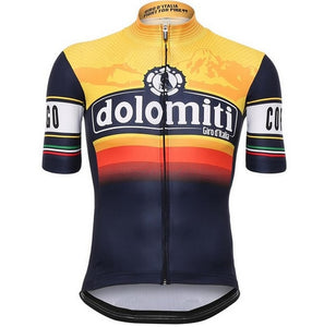 Maillot Classique Retro Dolomiti - Vintage Cycling