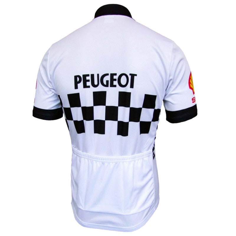 Maillot cycliste vintage - Gele '80' trui - Joop Zoetemelk - Retro Maillot cycliste vintage - Gele '80' trui - Joop Zoetemelk - Retro