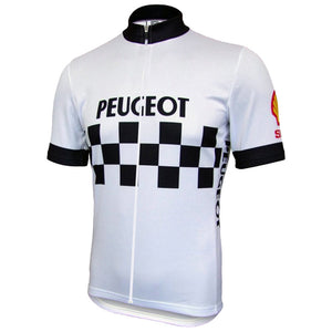 Maillot Classique Vintage Peugeot - Vintage Cycling