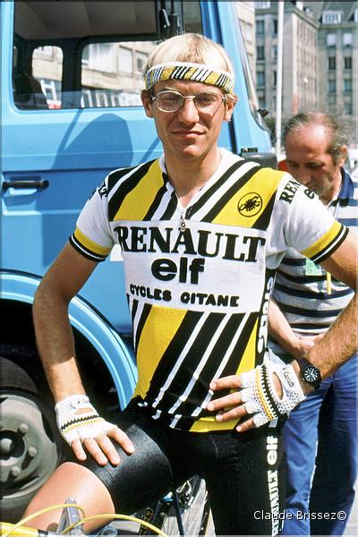 Maillot Classique Retro Renault ELF Jaune - Vintage Cycling