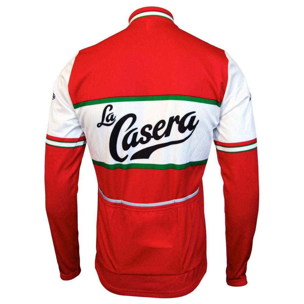 Maillot Cycliste Vintage La Casera (dos) - Vintage Cycling