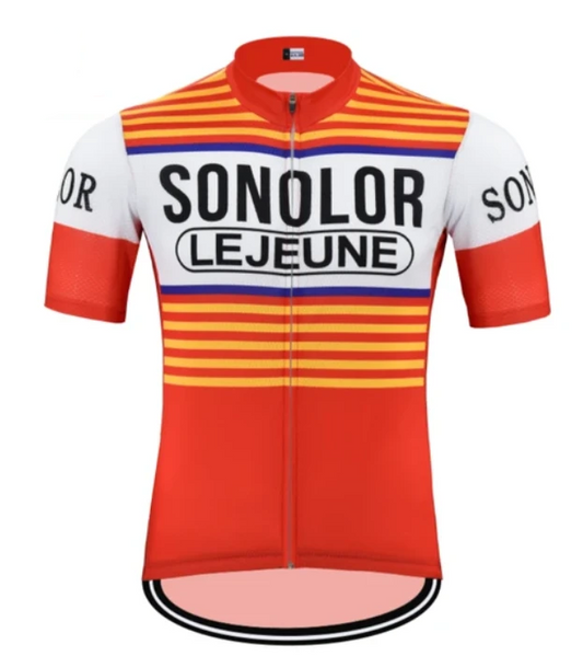 Maillot Classique Retro Cycling Sonolor Lejeune - Vintage Cycling