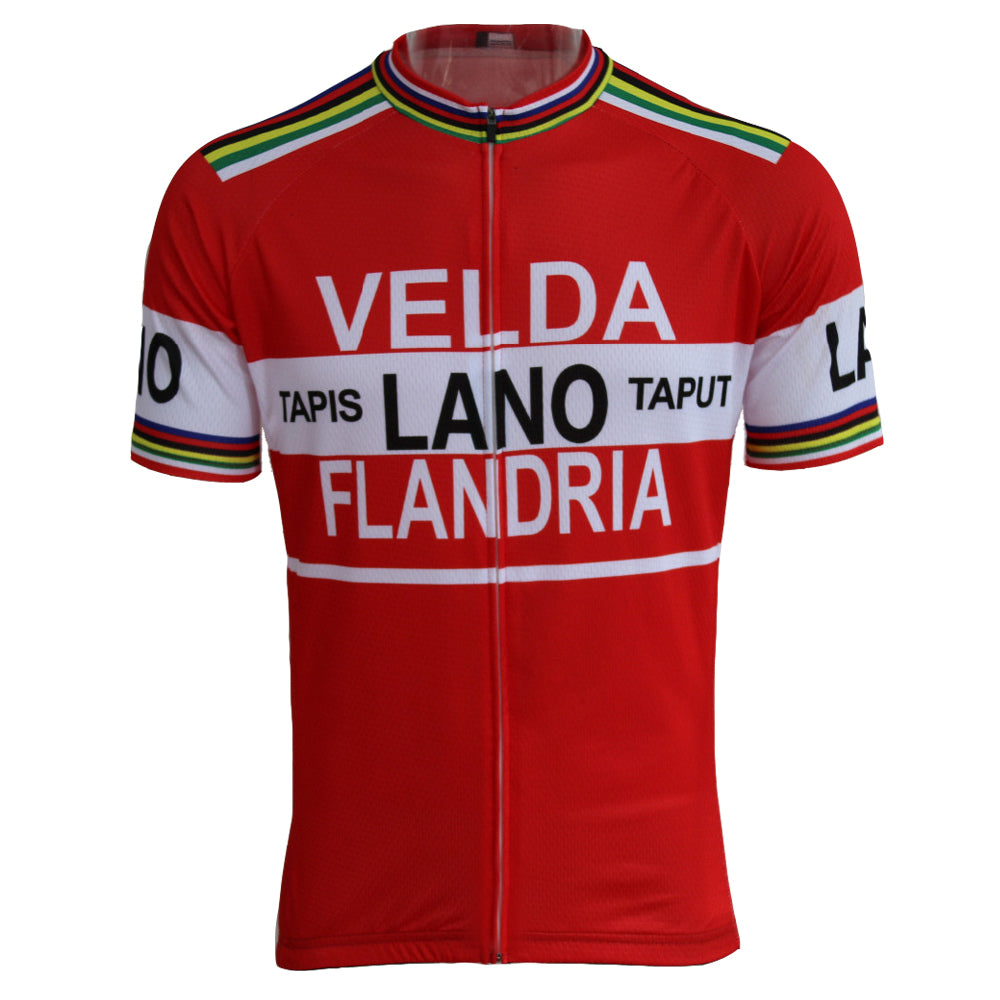 Maillot Classique Vintage Velda Flandria Cylisme - Vintage Cycling