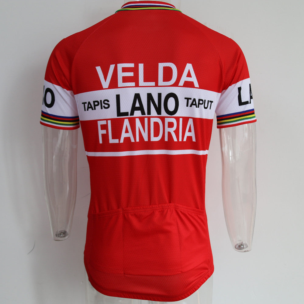 Maillot Classique Vintage Velda Flandria Cylisme - Vintage Cycling